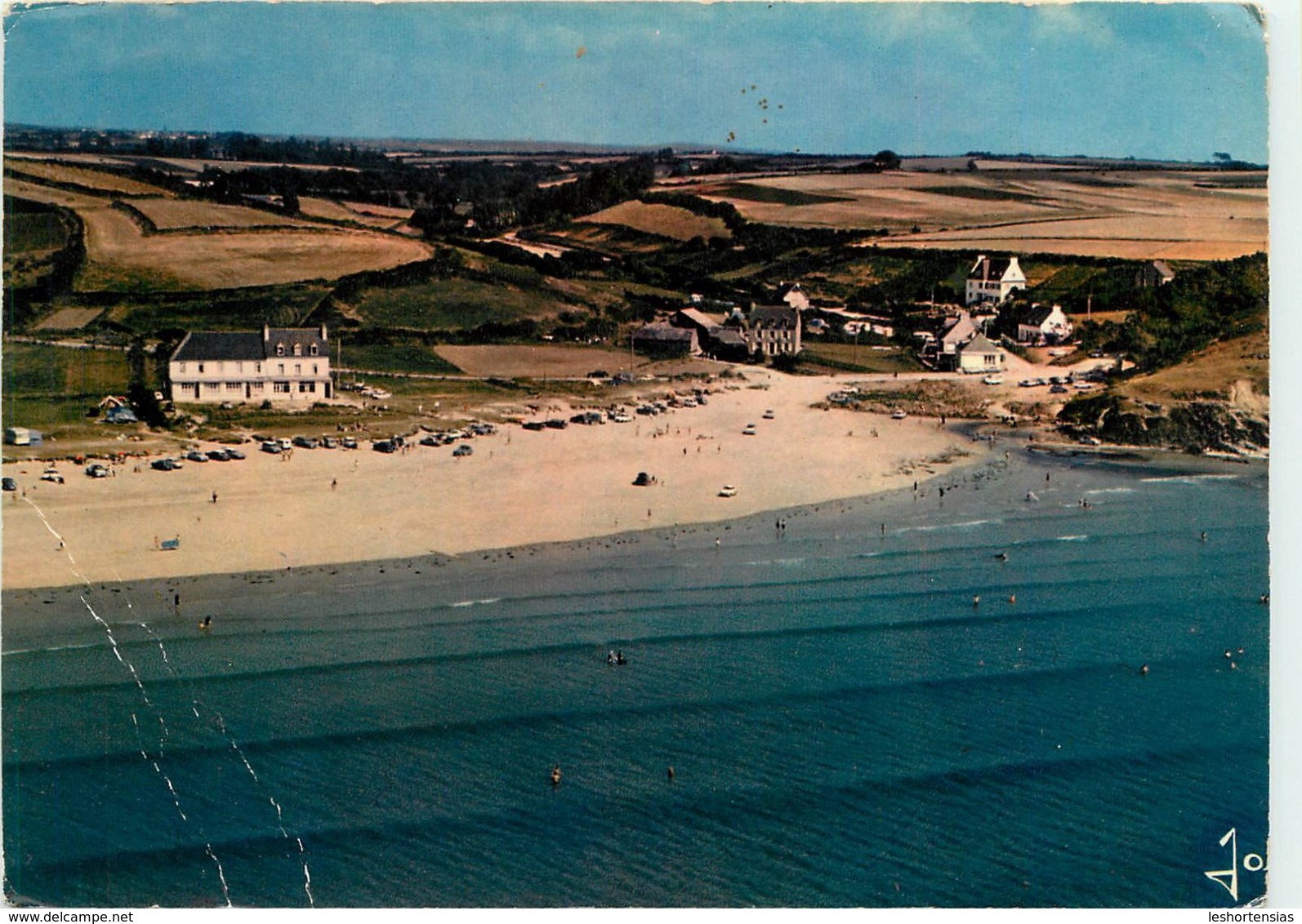 PLOMODIERN PLAGE DE LESTREVET  LE MOULIN ET LE VALLON - Plomodiern