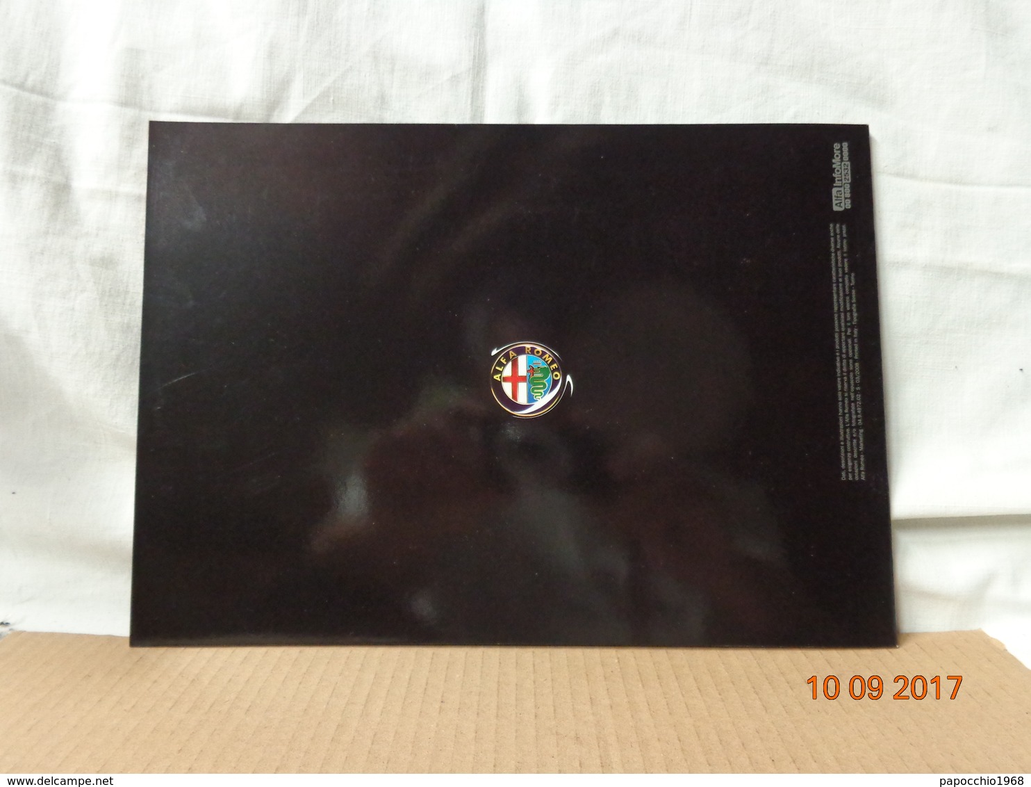 ALFA ROMEO 147 DUCATI CORSE DEPLIANT PIEGHEVOLE BROCHURE 2008 - Automobili