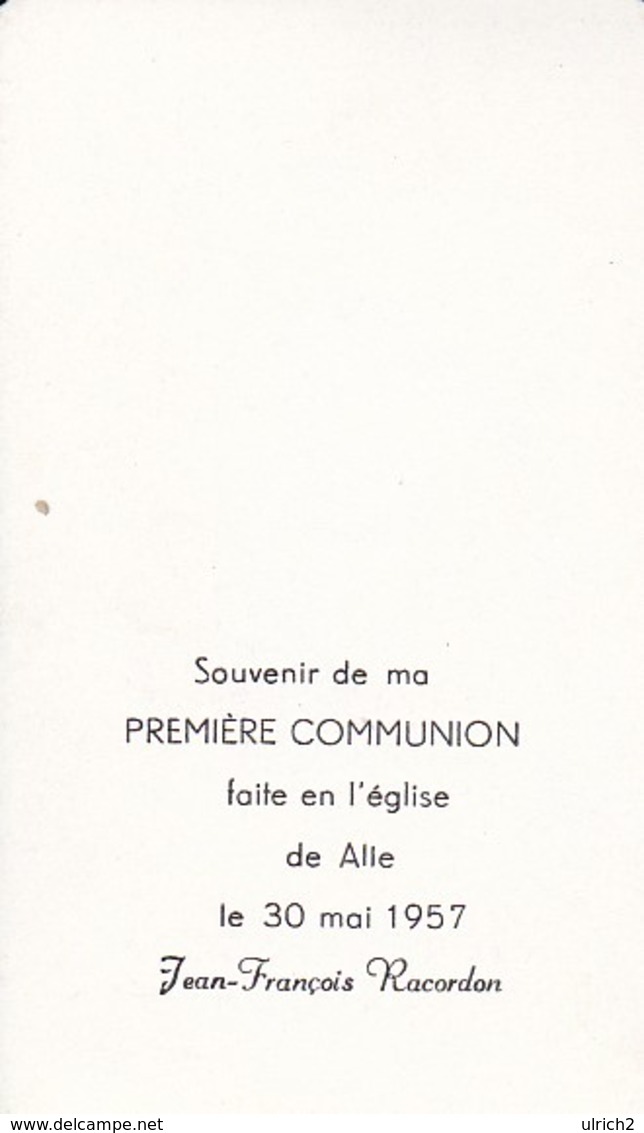 Andachtsbild Jesus Und Kind - Première Communion 1957 - 10*5,5cm  (33090) - Andachtsbilder