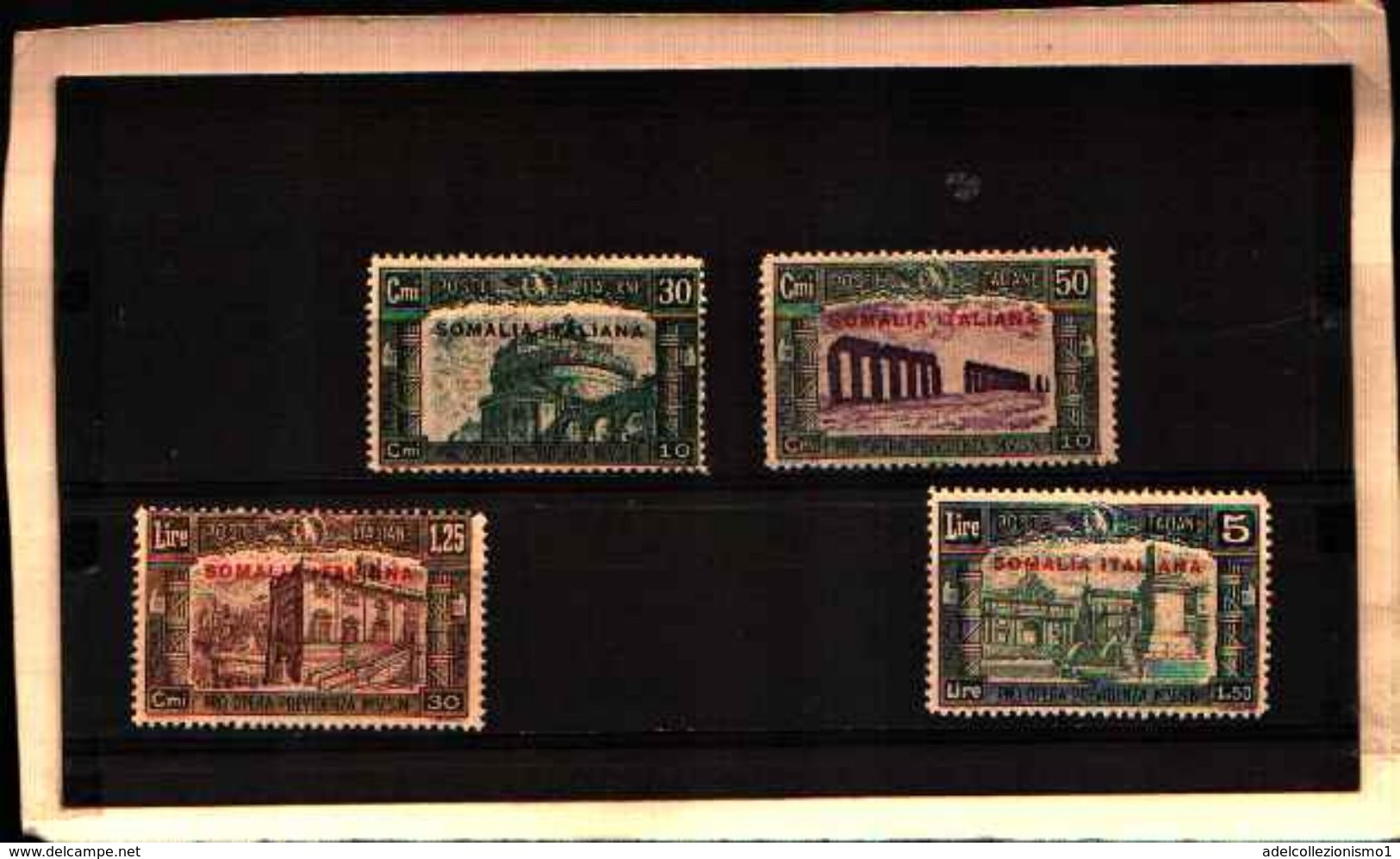 85999A) SOMALIA ITALIANA-Pro Opera Di Previdenza M.V.S.N. - 3ª Emissione - 20 Ottobre 1930-MNH**N.140/43.-SERIE COMPLETA - Somalia