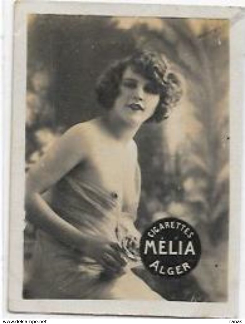 Mélia Cigarettes Photo Nu Féminin Académique Femme Nue Risque érotisme éros - Advertising Items