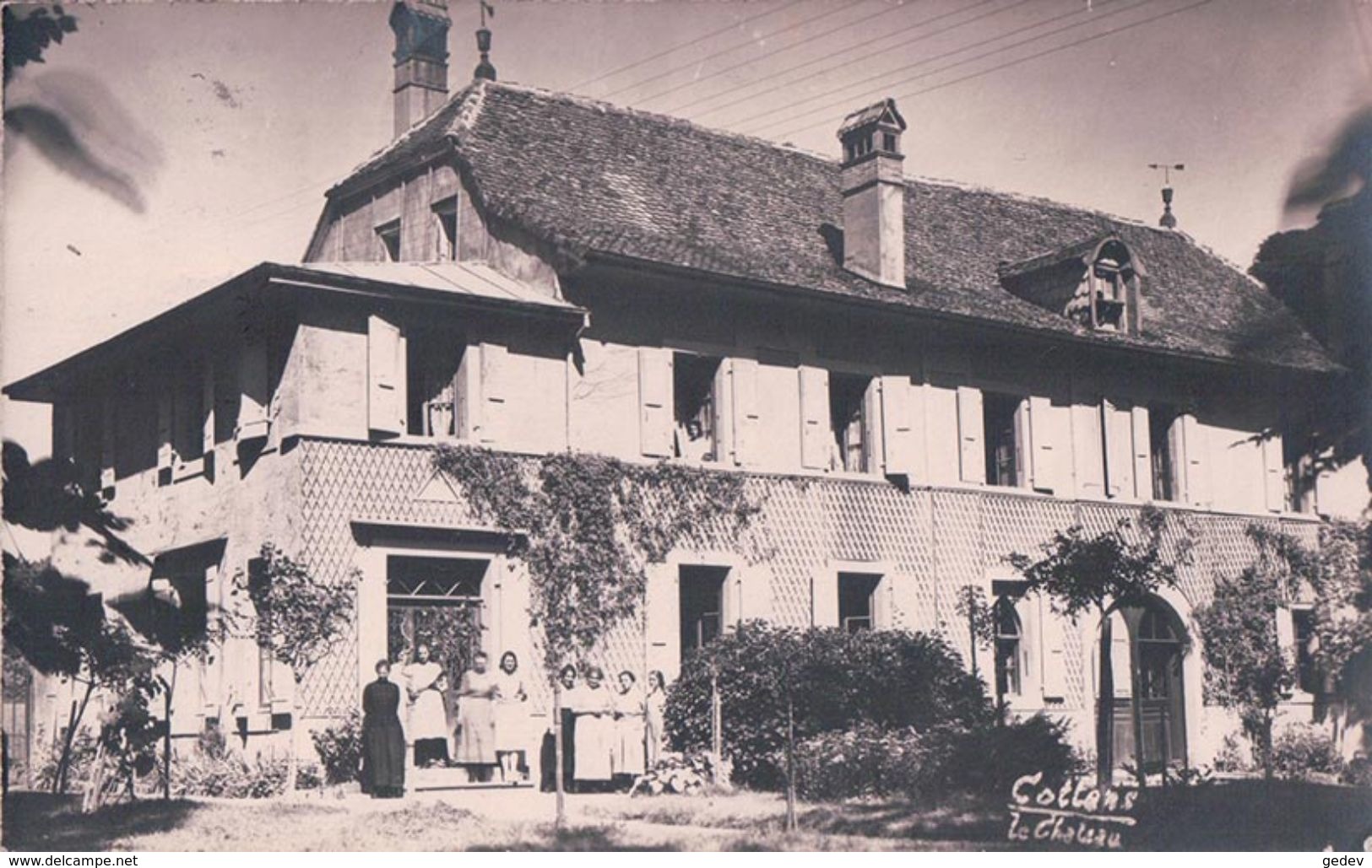 Cottens Vaud, Le Château (8.10.1923) - Cottens