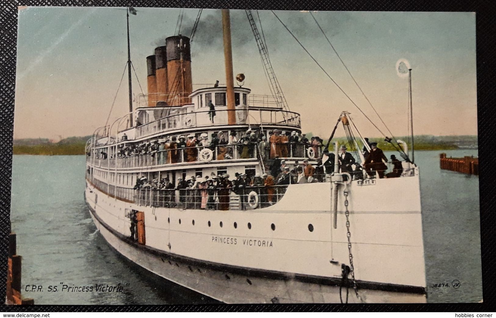 HC - Canadá - STEAMER  PRINCESS VICTORIA  Unused  Postcard - Other & Unclassified