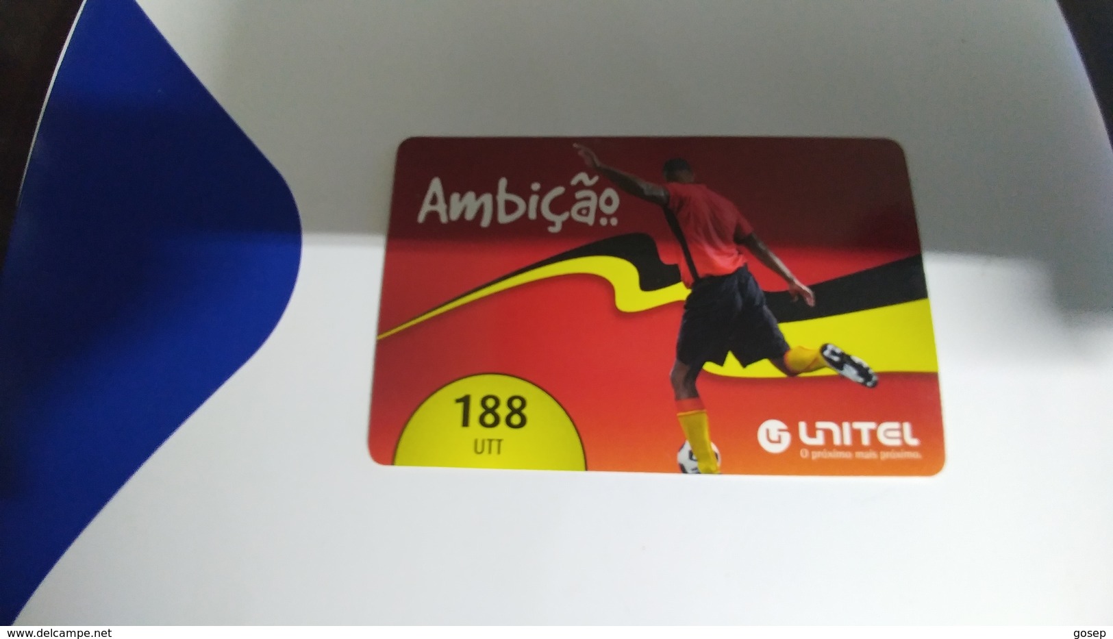 Angola-ambicao-(2)-(188utt)-31.12.2012-used+1card Prepiad Free - Angola