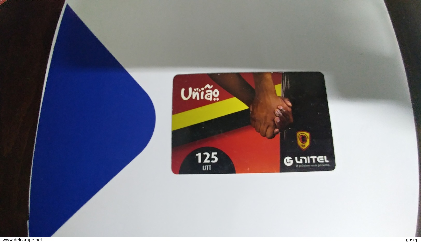 Angola-uniao-(8)-(125utt)-31.12.2014-used+1card Prepiad Free - Angola