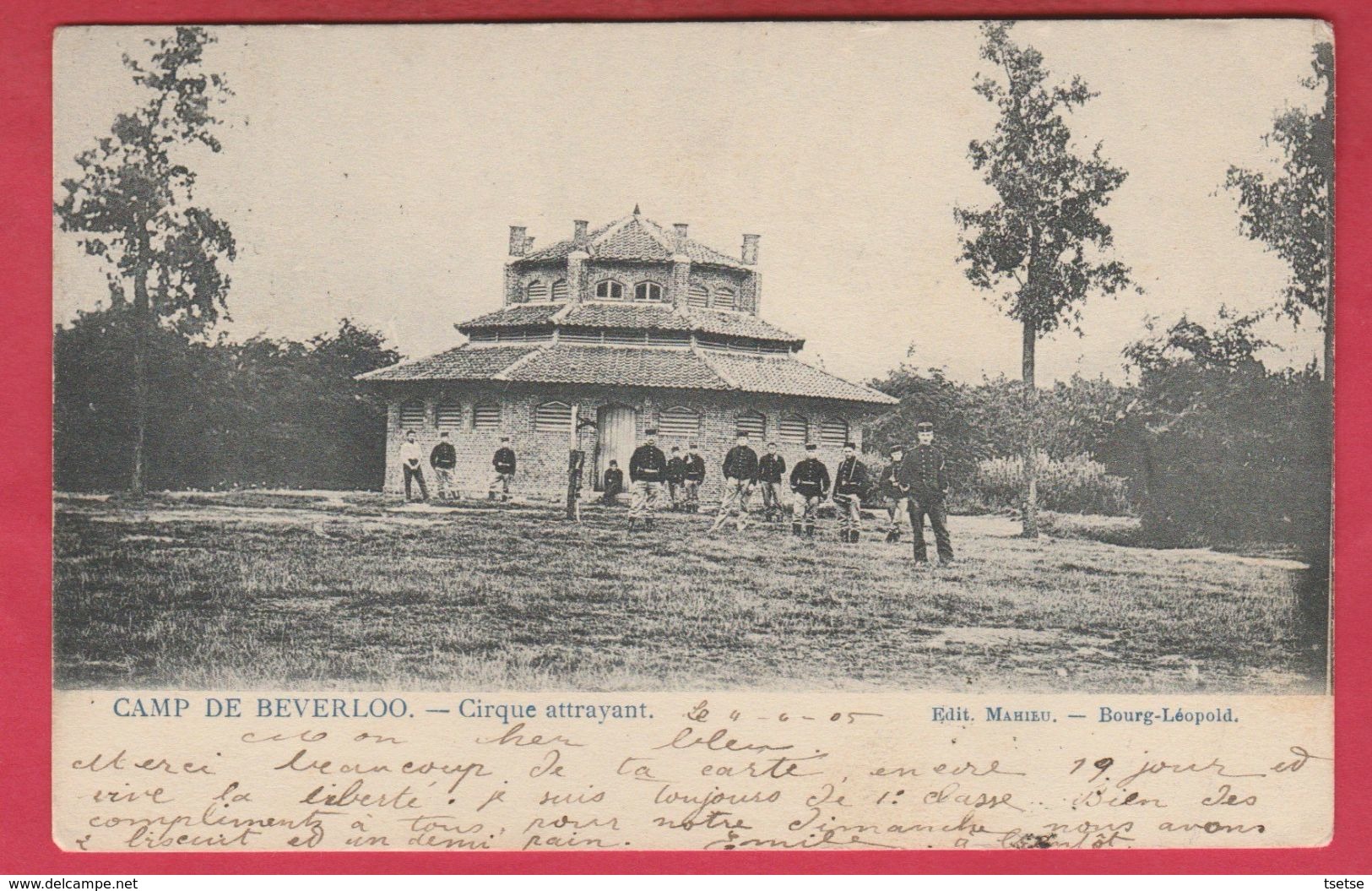 Leopoldsburg ( Camp De Beverloo ) - Cirque Attrayant - 1905 ( Verso Zien ) - Leopoldsburg (Camp De Beverloo)