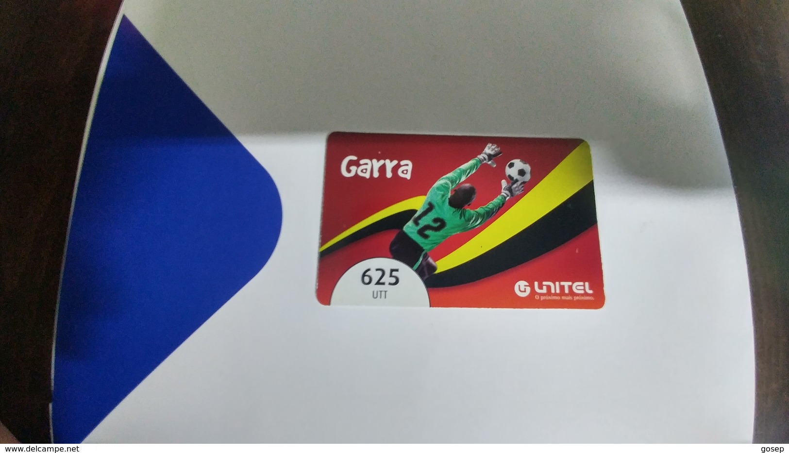 Angola-garra-(13)-(625utt)-31.12.2014-used+1card Prepiad Free - Angola