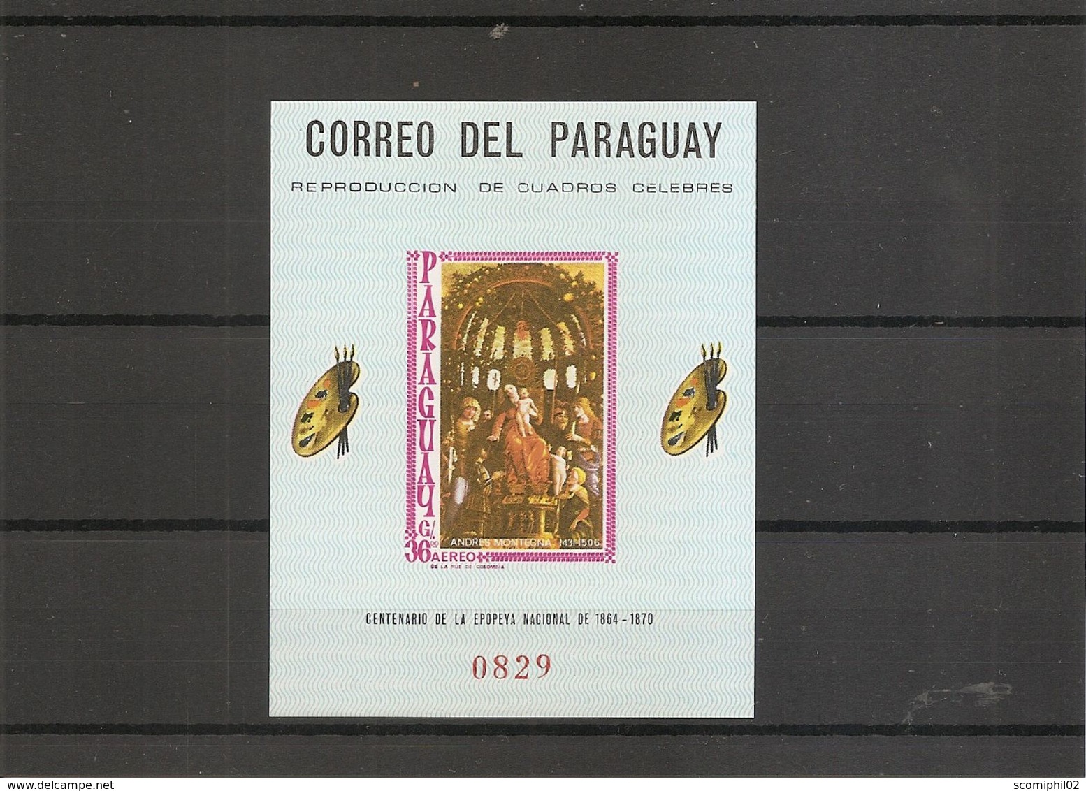 Religieux ( BF 96 XXX -MNH- Du Paraguay) - Religieux