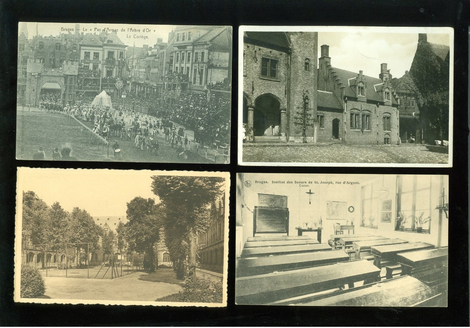 Beau lot de 60 cartes postales de Belgique  Bruges      Lot 60 postkaarten van België  Brugge - 60 scans