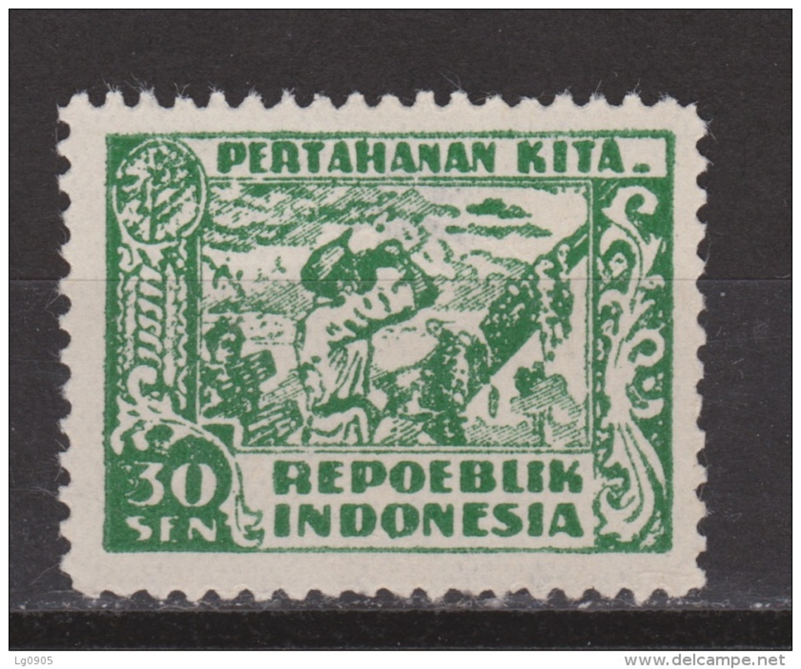 Indonesia Indonesie JAVA And MADOERA Nr. 32 MNH ; Japanese Occupation Japanse Bezetting - Indonésie