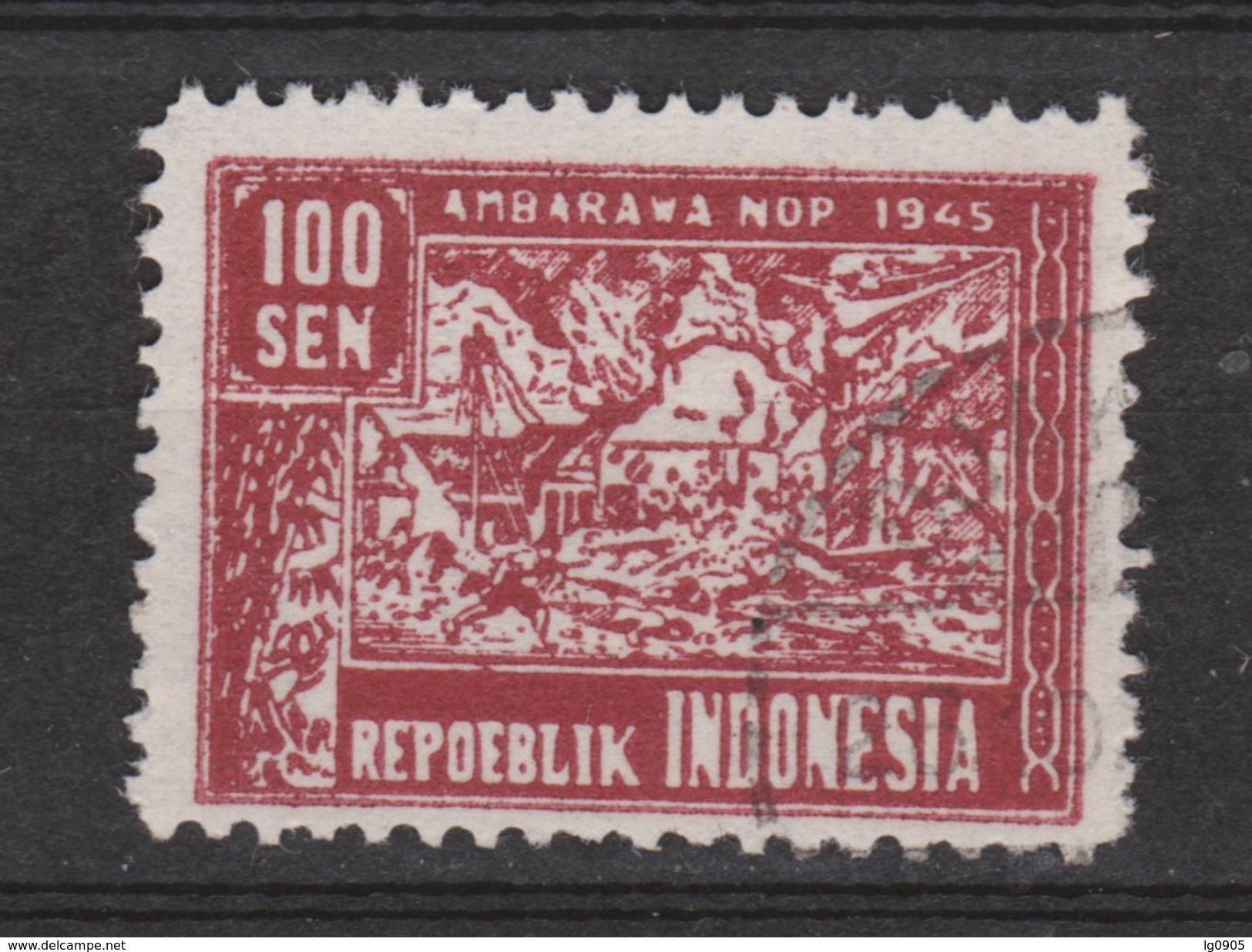 Indonesia Indonesie JAVA And MADOERA Nr. 37 Used ; Japanese Occupation Japanse Bezetting - Indonesië