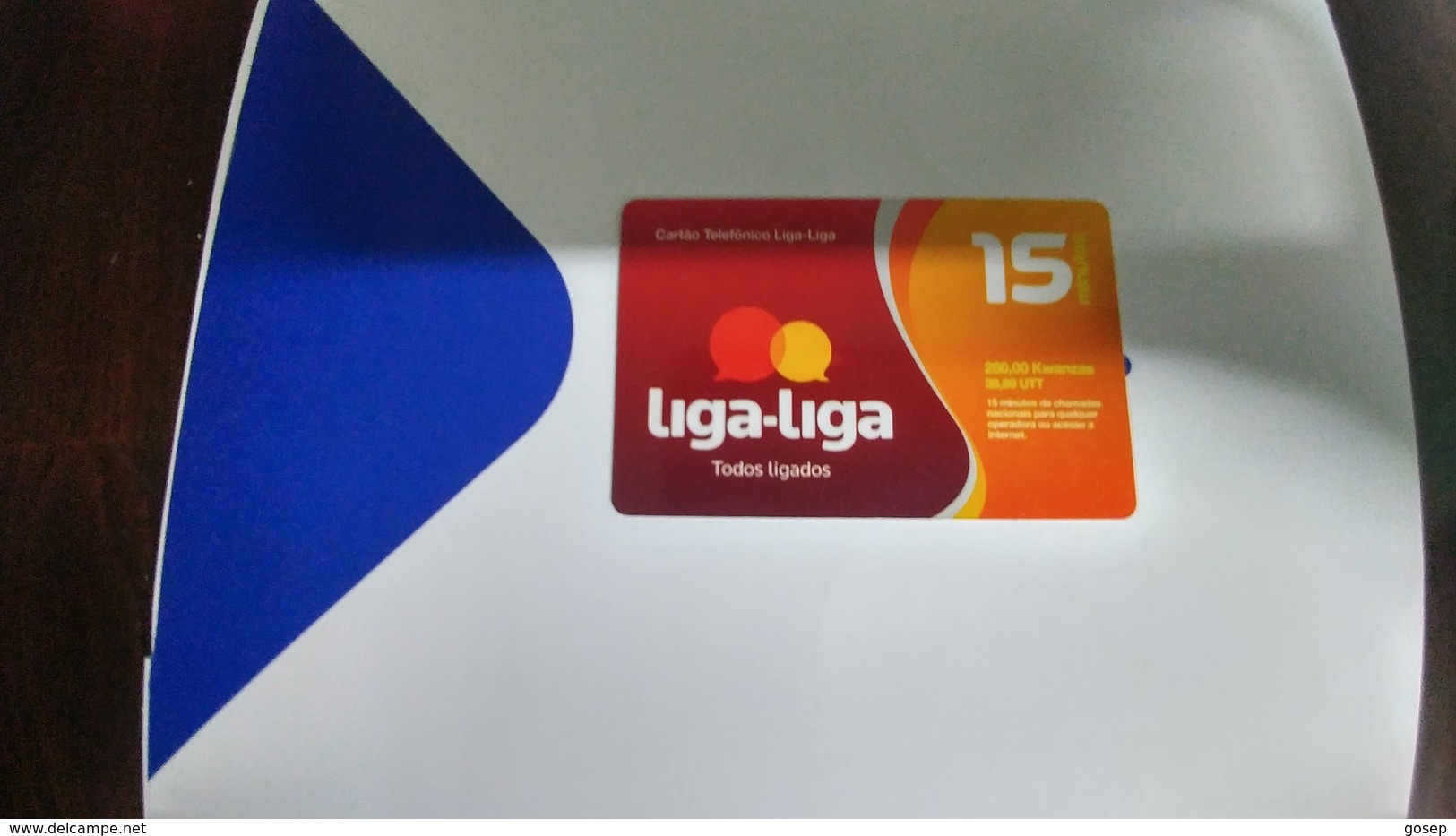 Angola-liga-liga-(38)-(sample Card)+1card Prepiad Free - Angola