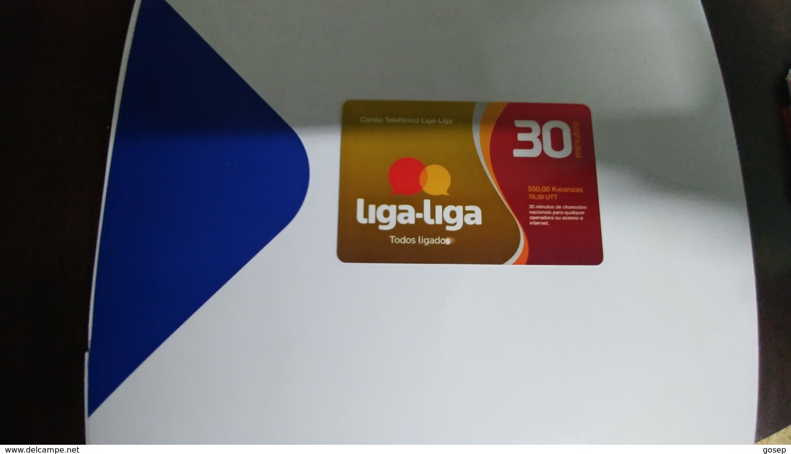 Angola-liga-liga-(40)-(sample Card)-+1card Prepiad Free - Angola