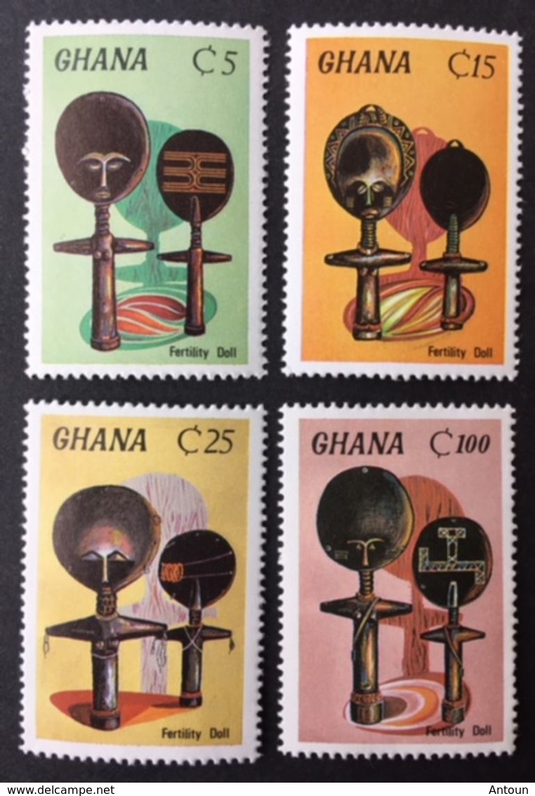 Ghana 1987 Fertility Dolls - Ghana (1957-...)