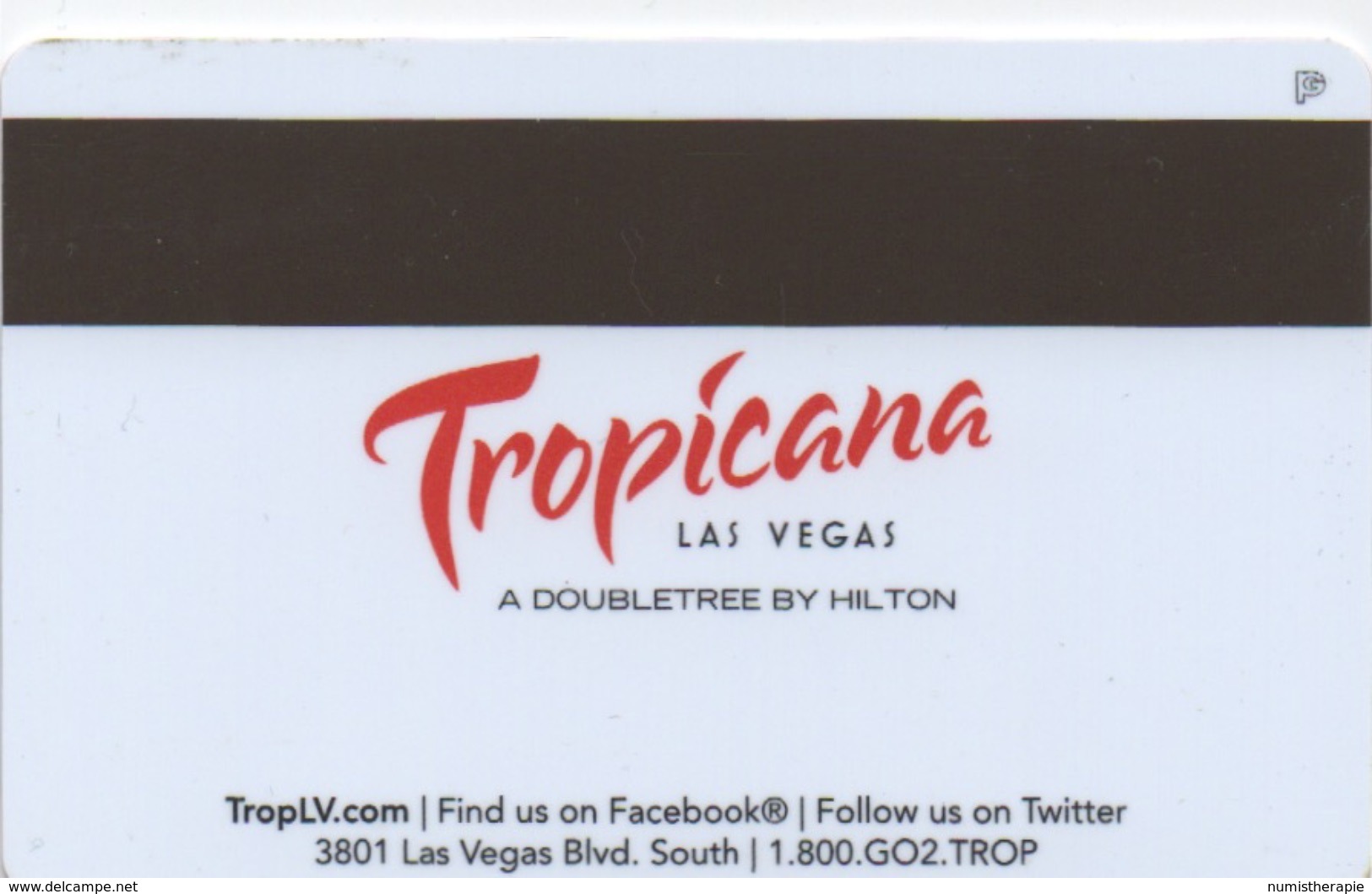 Carte Clé Hôtel Avec Casino : Live Entertainment That Sizzles : Tropicana Las Vegas USA - Hotel Keycards