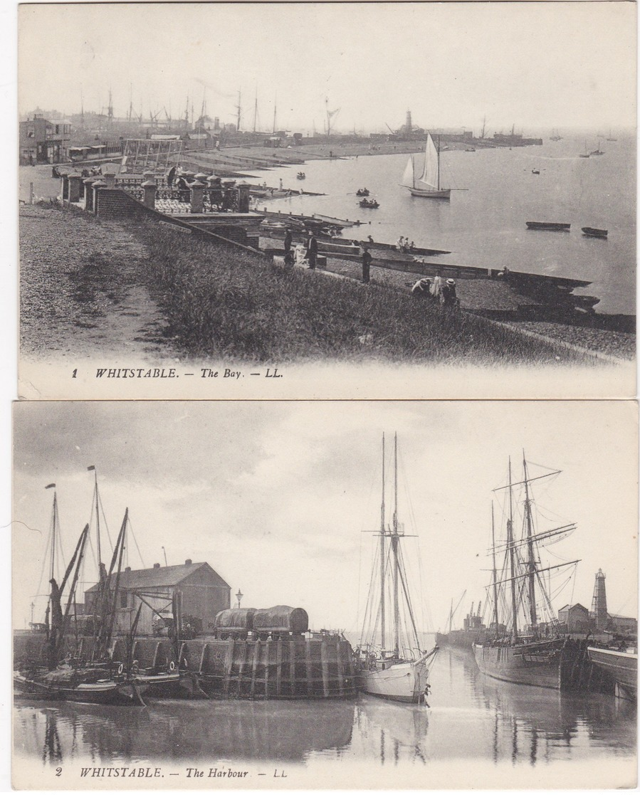 WHITSTABLE 2 CARTES - Autres & Non Classés