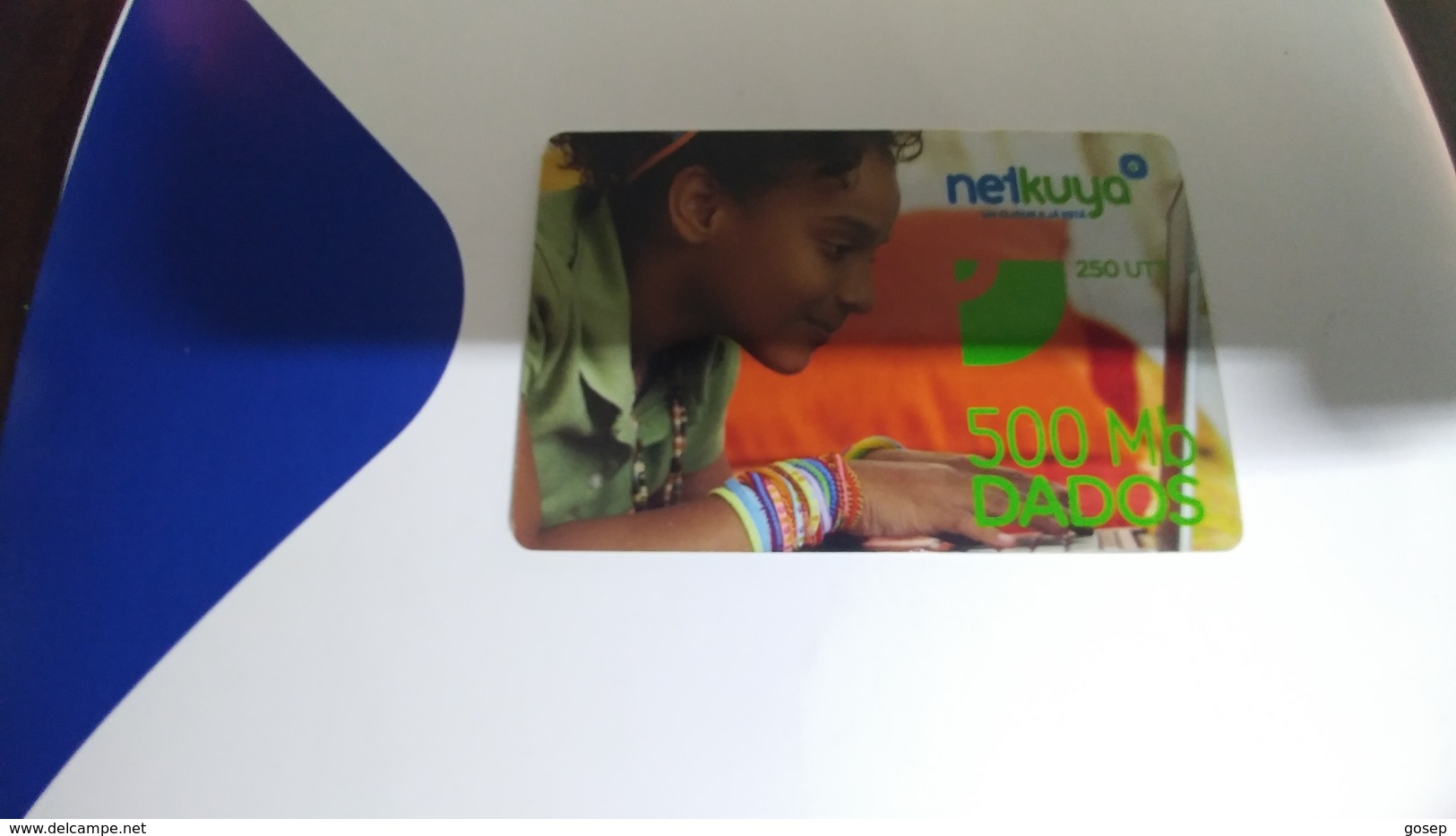 Angola-netkuya-(42)-(500mg Dados-250utt)-mint+1card Prepiad Free - Angola