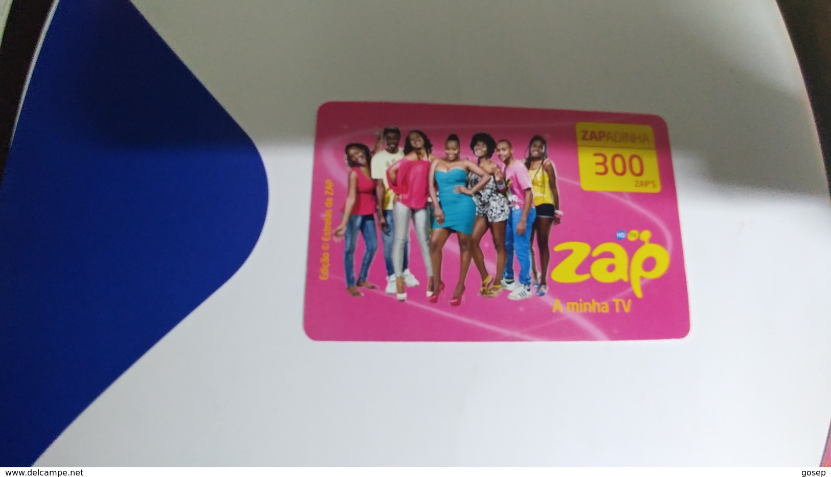 Angola-zap-(54)-31.12.2018-(300zap's)-used+1card Prepiad Free - Angola