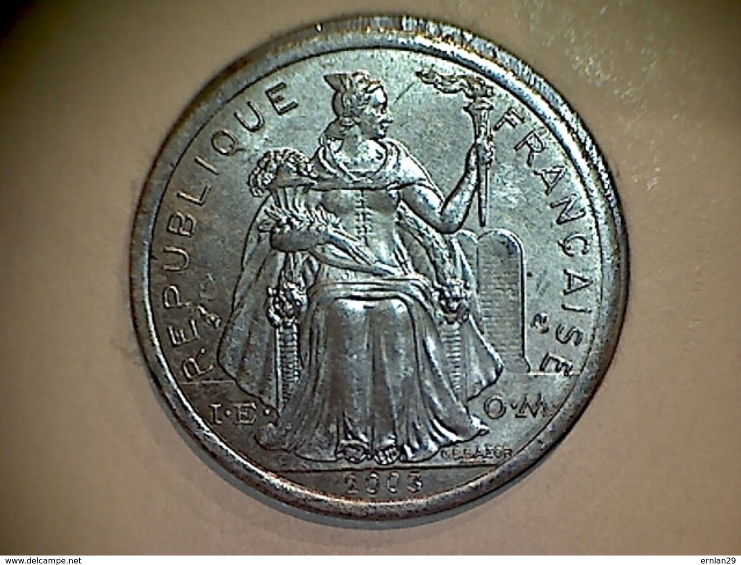 Nouvelle Caledonie - 2 Francs 2003 - Nouvelle-Calédonie