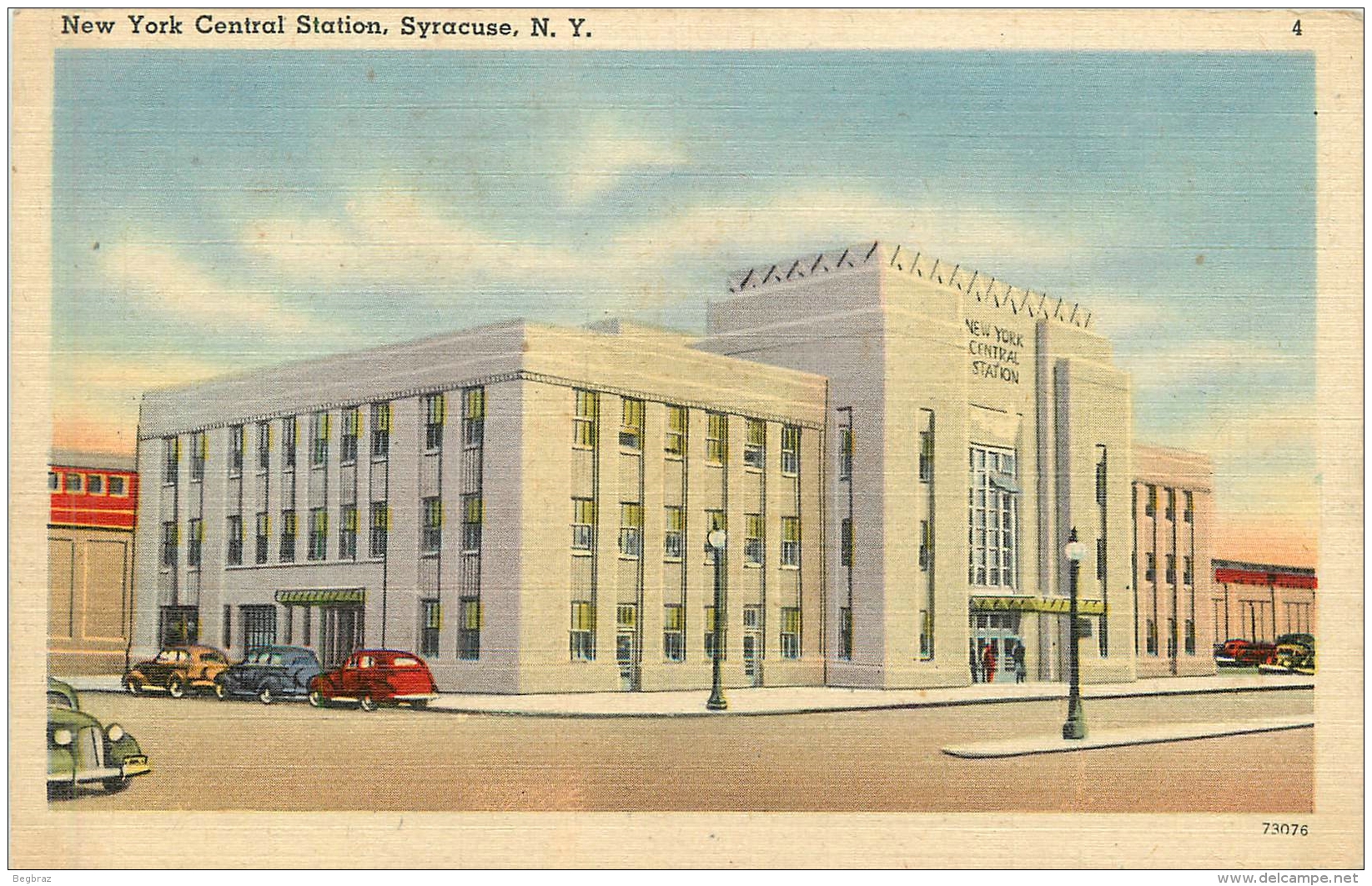 SYRACUSE      NEW YORK CENTRAL STATION - Syracuse