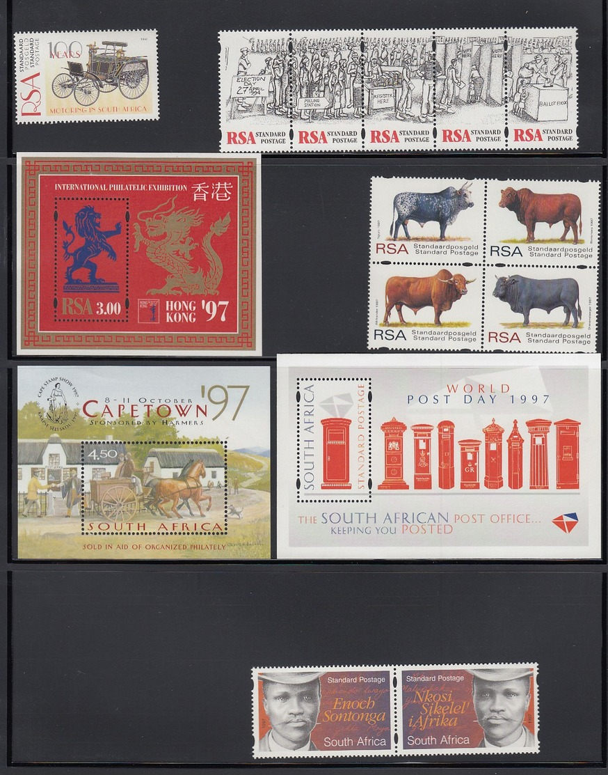 RSA SOUTH AFRICA OFFICIAL YEAR PACK 1997 COMPLETE AND IN PERFECT MNH CONDITION - Volledig Jaar