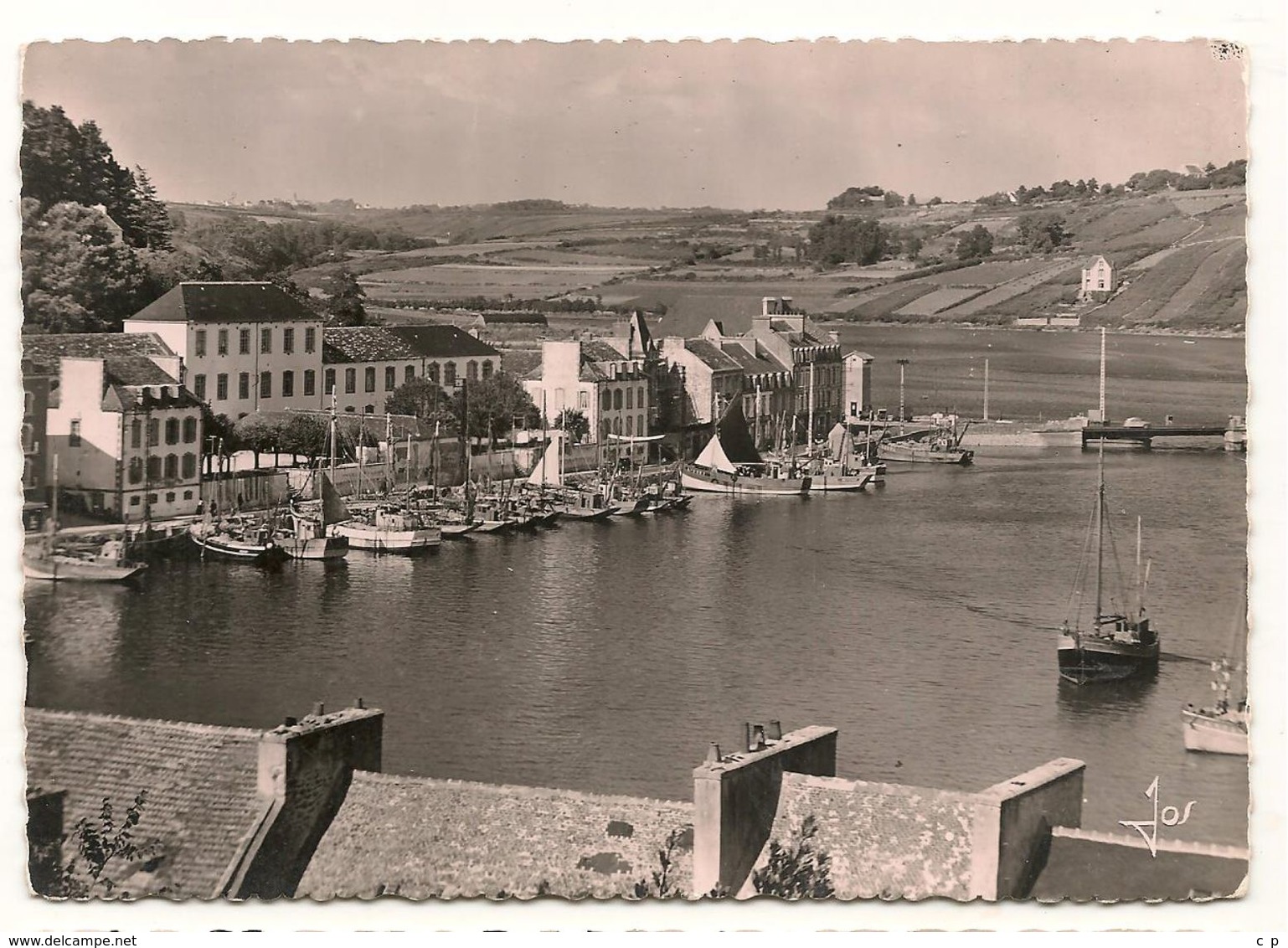 Audierne - Le  Port  De Peche A Marée Haute -  CPSM° - Audierne