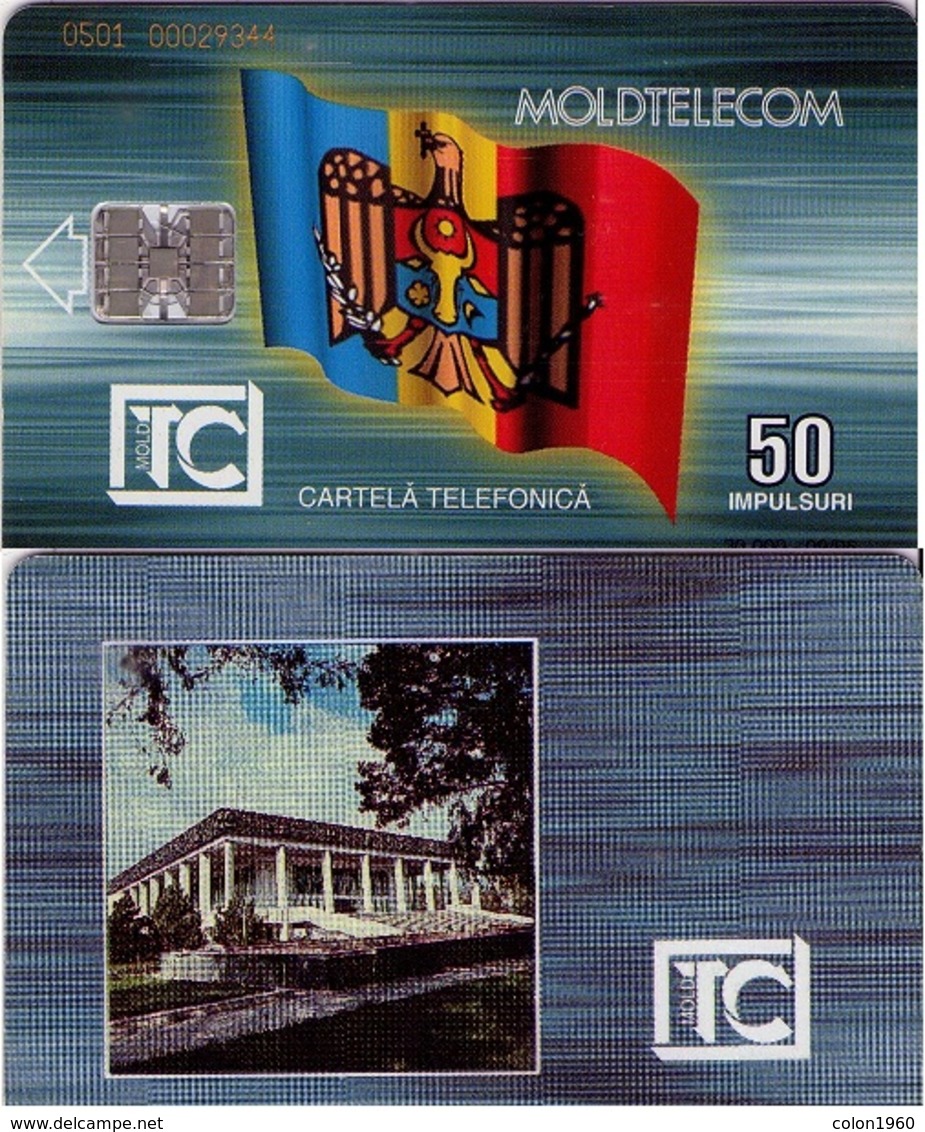 TARJETA TELEFONICA DE MOLDAVIA. 09.95 TIRADA 30000 (008) - Moldova