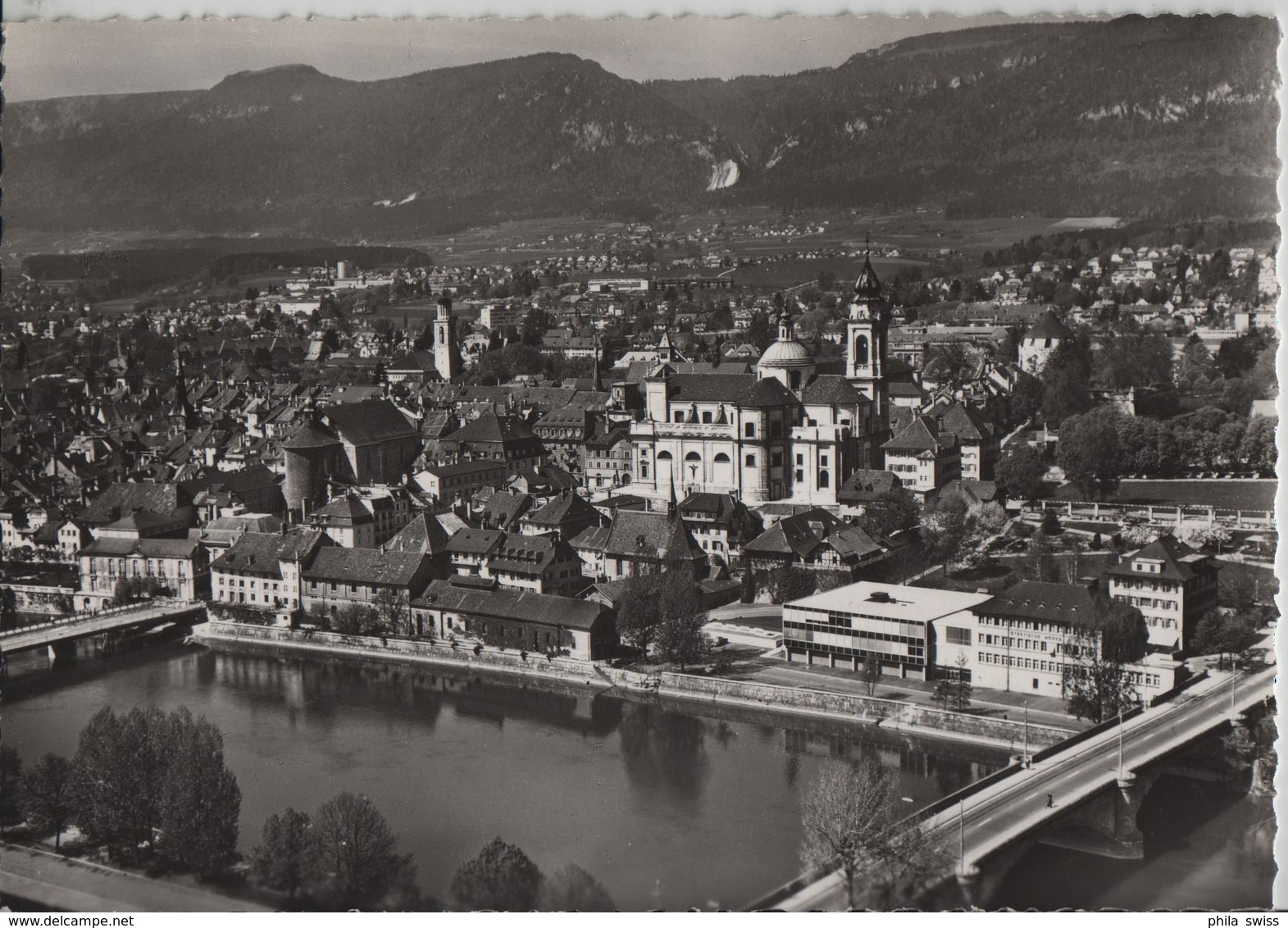 Mit Dem Flugzeug über Solothurn - Service Aerien Perrochet - Autres & Non Classés