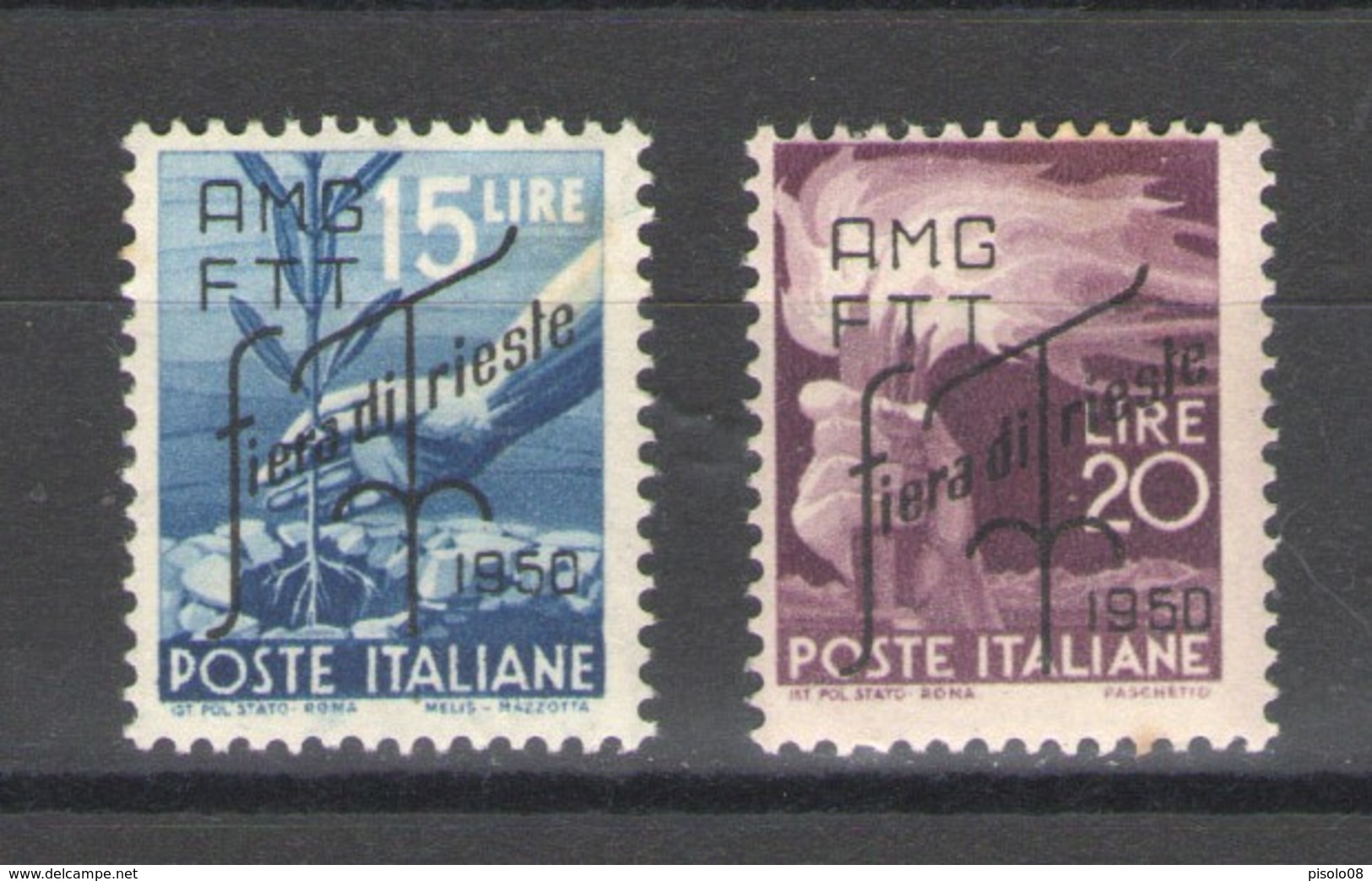 TRIESTE 1950 FIERA DI TRIESTE * LNH - Autres & Non Classés