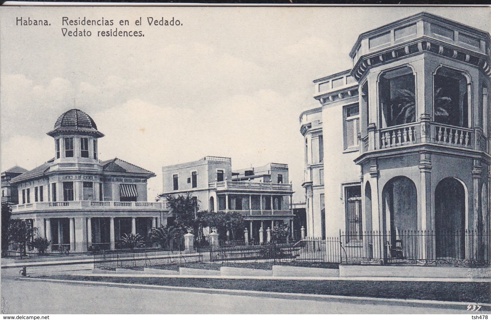 CUBA----HABANA---residencias En El Vedado--voir 2 Scans - Cuba