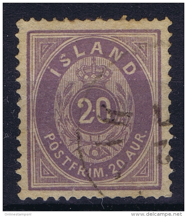 Iceand: Mi  10 A FA 14 Obl./Gestempelt/used   1876 - Oblitérés