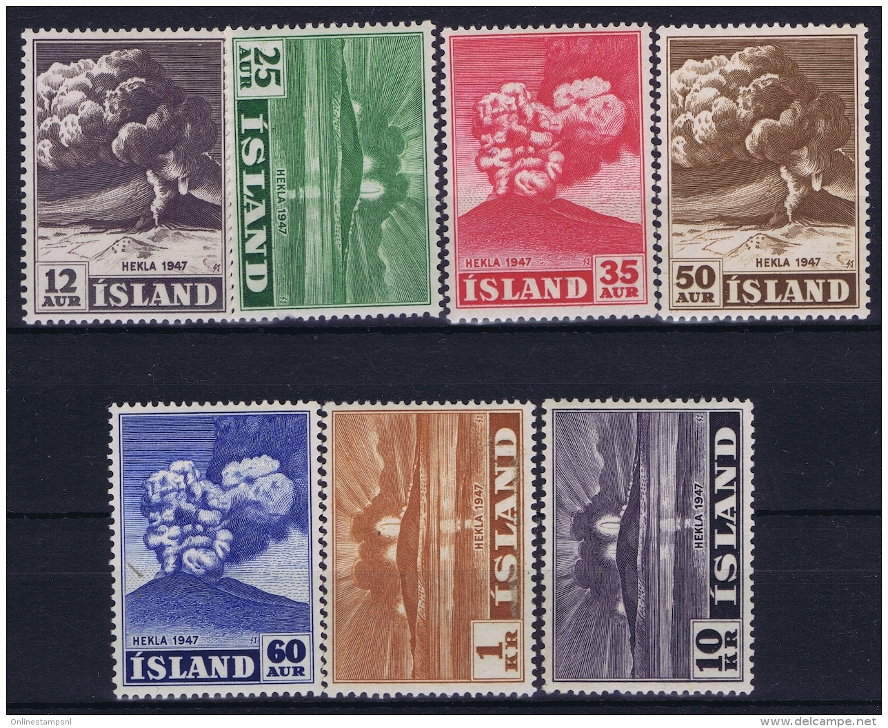 Iceand: Mi  247 - 253 Postfrisch/neuf Sans Charniere /MNH/**  1948 - Ungebraucht