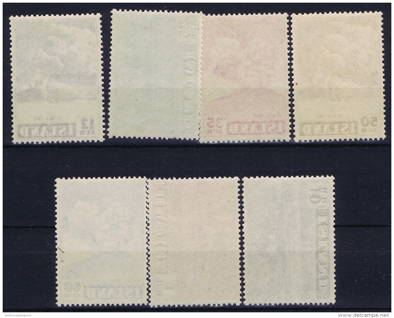 Iceand: Mi  247 - 253 Postfrisch/neuf Sans Charniere /MNH/**  1948 - Unused Stamps