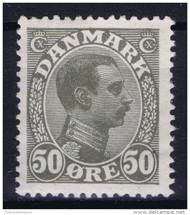 Denmark Mi  125 MH/* Flz/ Charniere 1921 - Ungebraucht