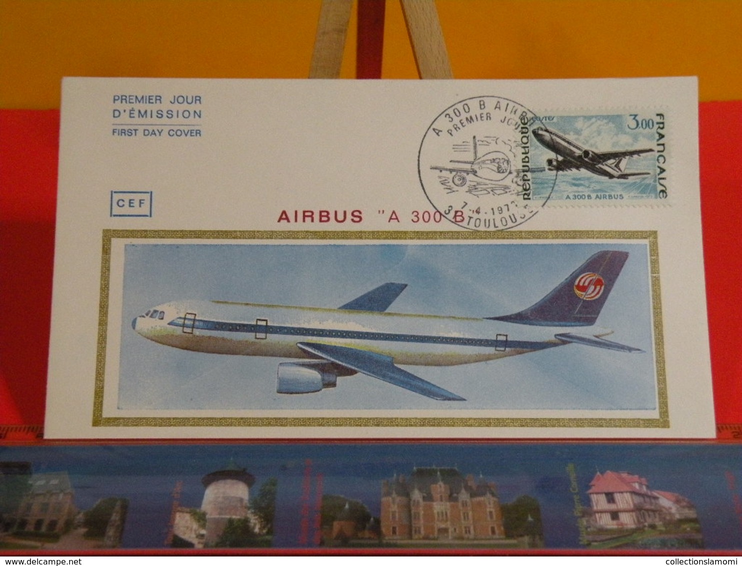 FDC > Avion Airbus A 300 B > (31) Toulouse > 7.4.1973 > 1er Jour Coté 12 € - 1970-1979