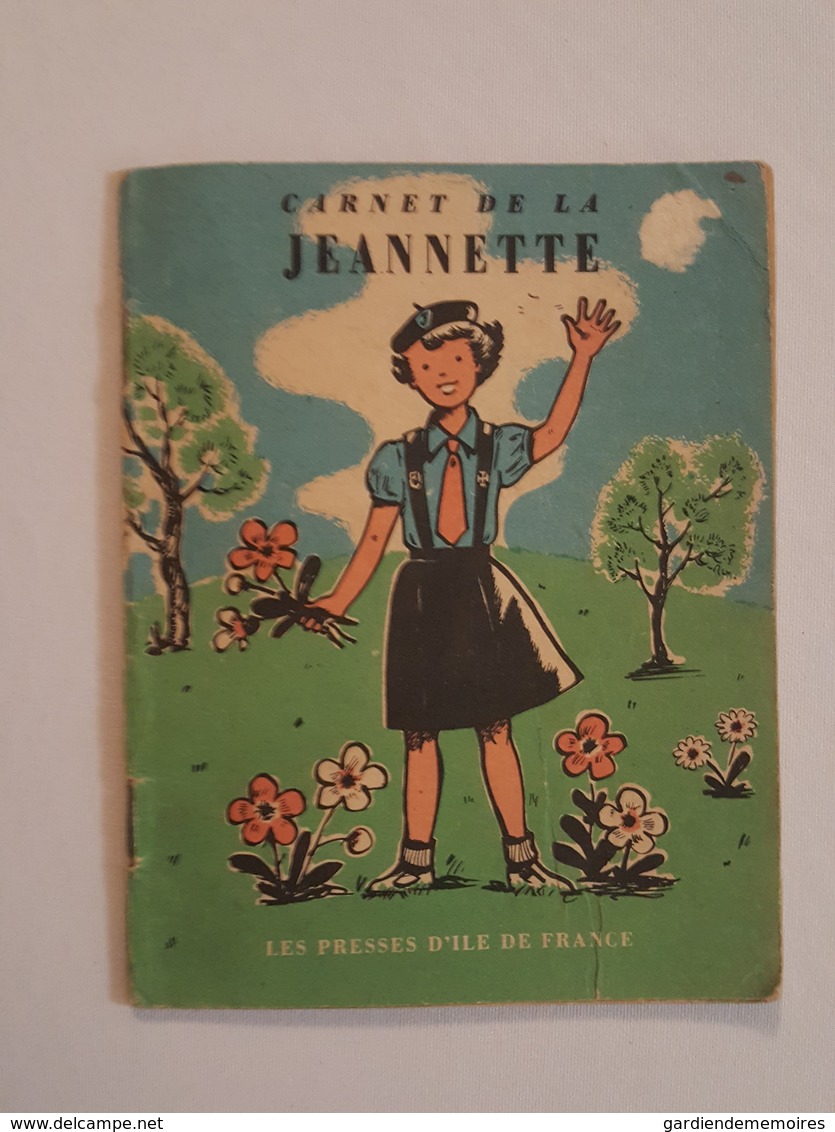 1954 Carnet De La Jeannette De Geneviève Bauer De Brienne La Vieille - Scoutisme