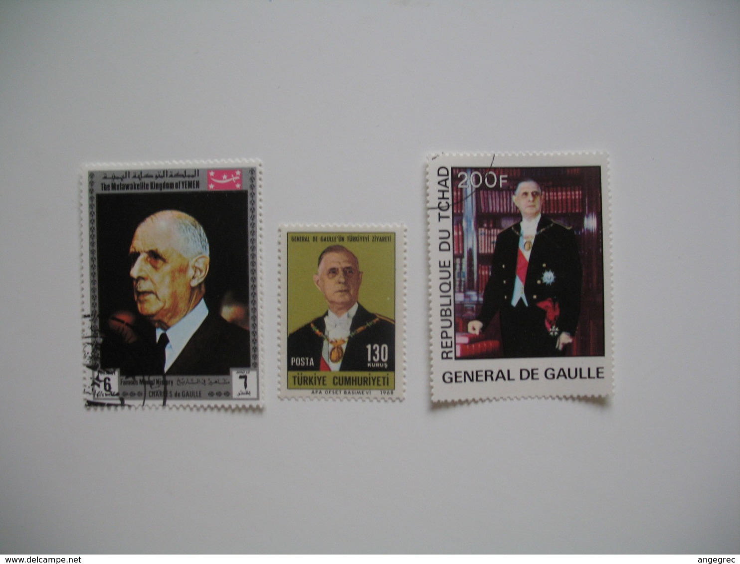 Timbre  Sur Le  Général  Charles  De Gaulle  Neuf** Et Oblitéré  à Voir - De Gaulle (Général)