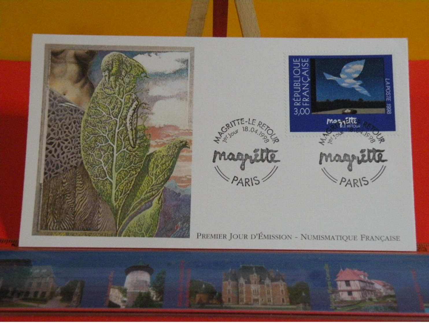 FDC > Magritte Le Retour > (75) Paris > 18.4.1998 > 1er Jour Coté 8€ - 1990-1999