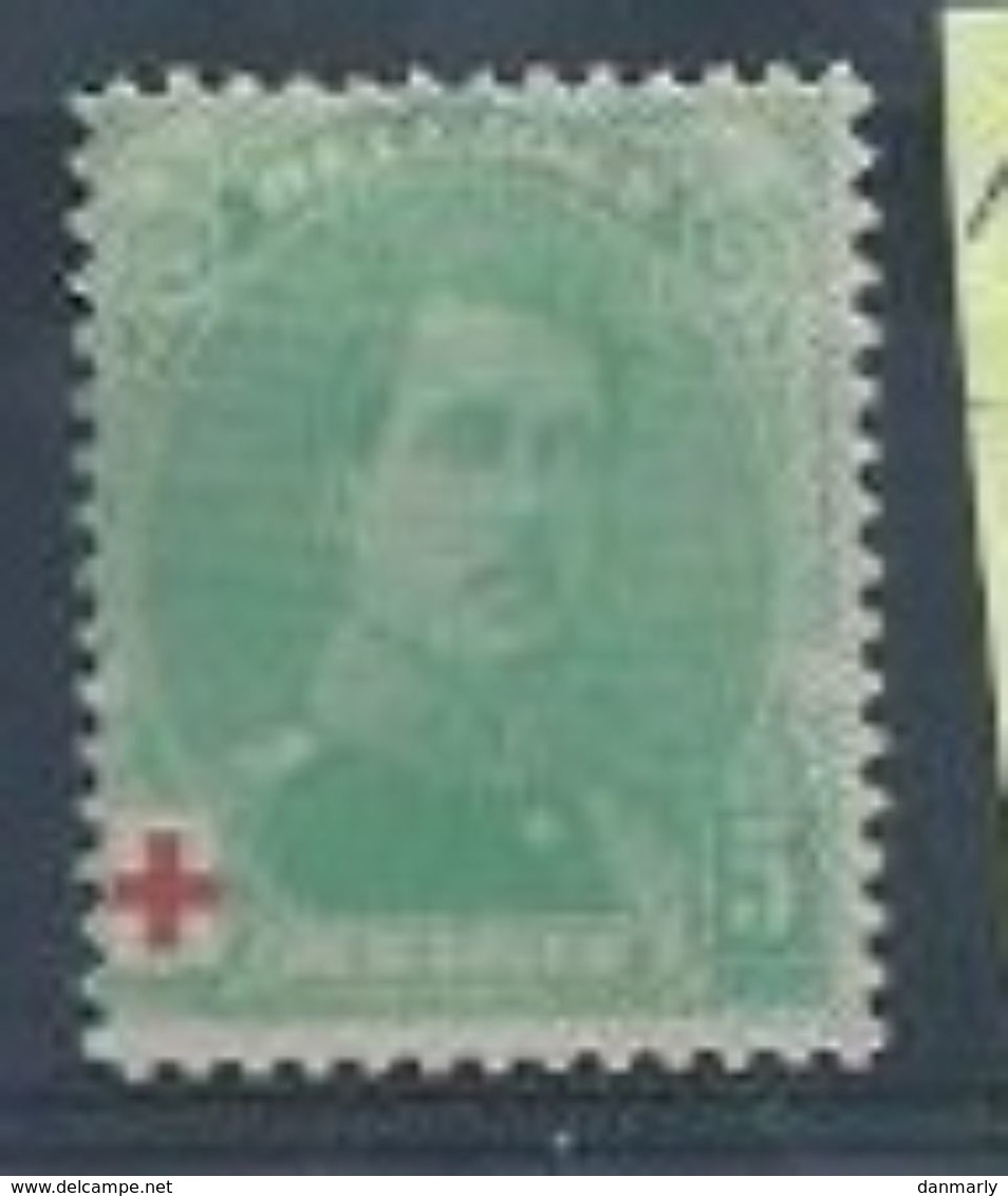 BELGIQUE : Y&T* N° 129 " Croix- Rouge " - 1918 Red Cross