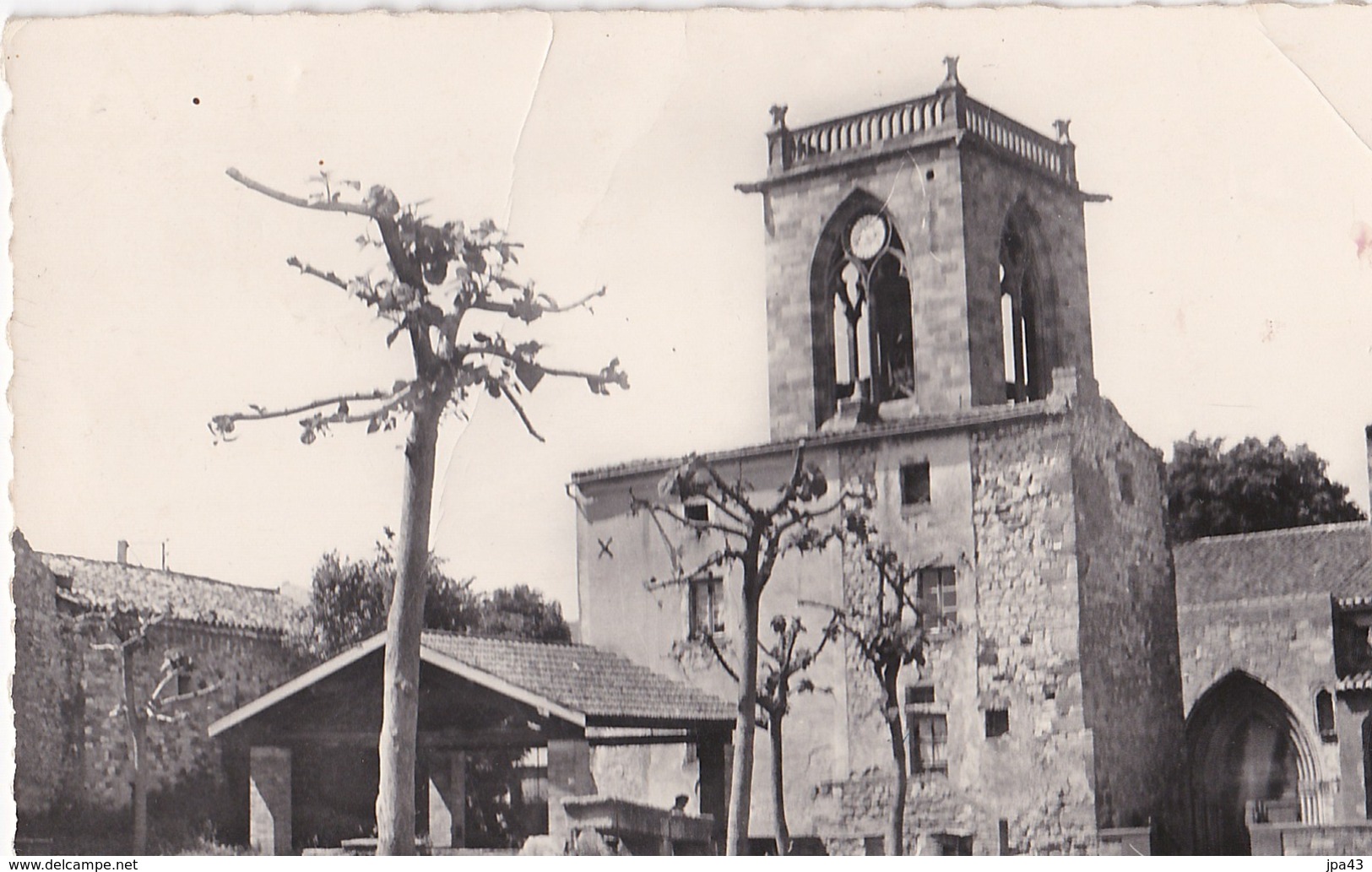 AUTHEZAT L Eglise Cpsm Pm - Autres & Non Classés