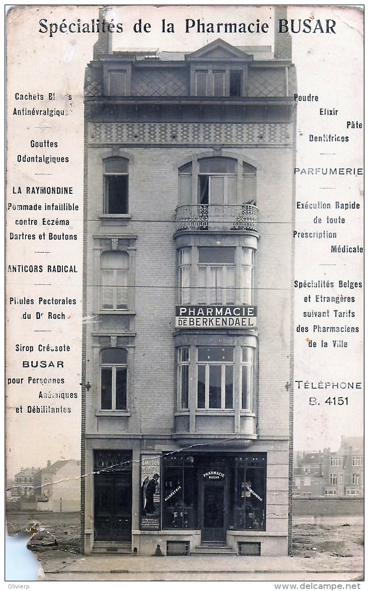 Ixelles - Pharmacie G. Busar - Place G. Brugmann - Dans L' état - Elsene - Ixelles