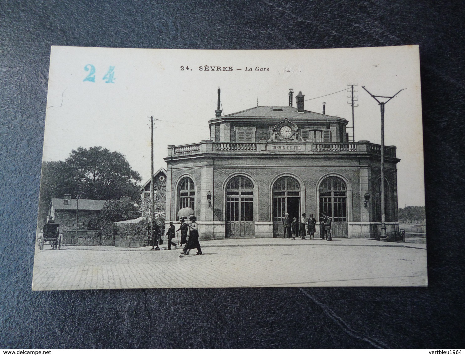 Cpa  92 Sèvres  La Gare - Sonstige & Ohne Zuordnung