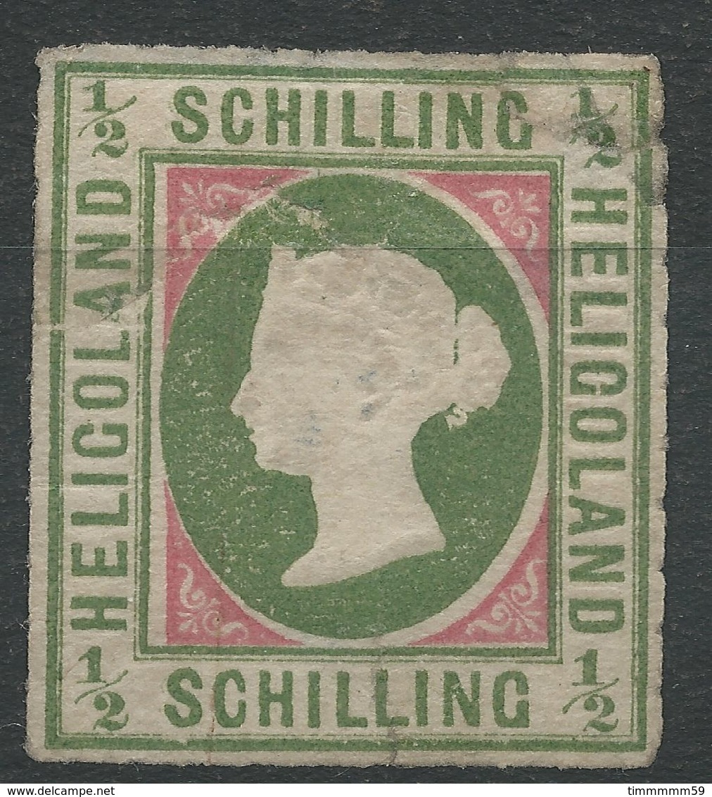 Lot N°40576   N°1, Oblit - Heligoland (1867-1890)