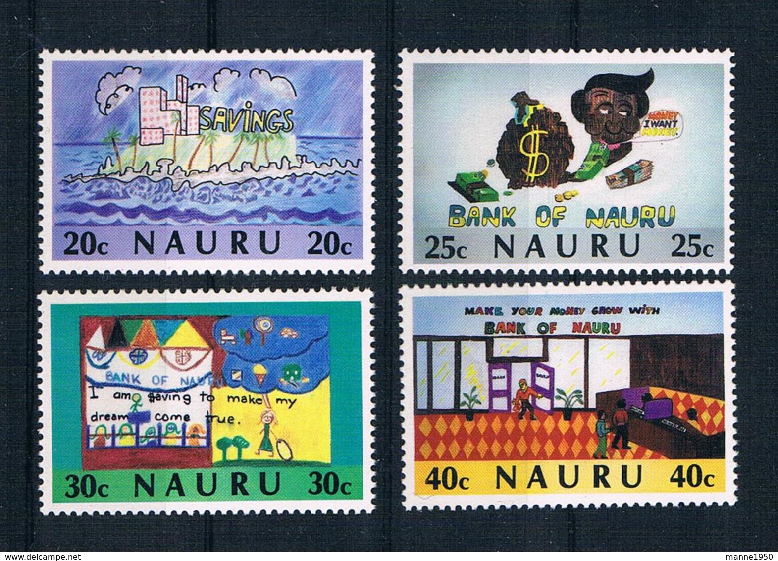 Nauru 1986 Bank Mi.Nr. 320/23 Kpl. Satz ** - Nauru