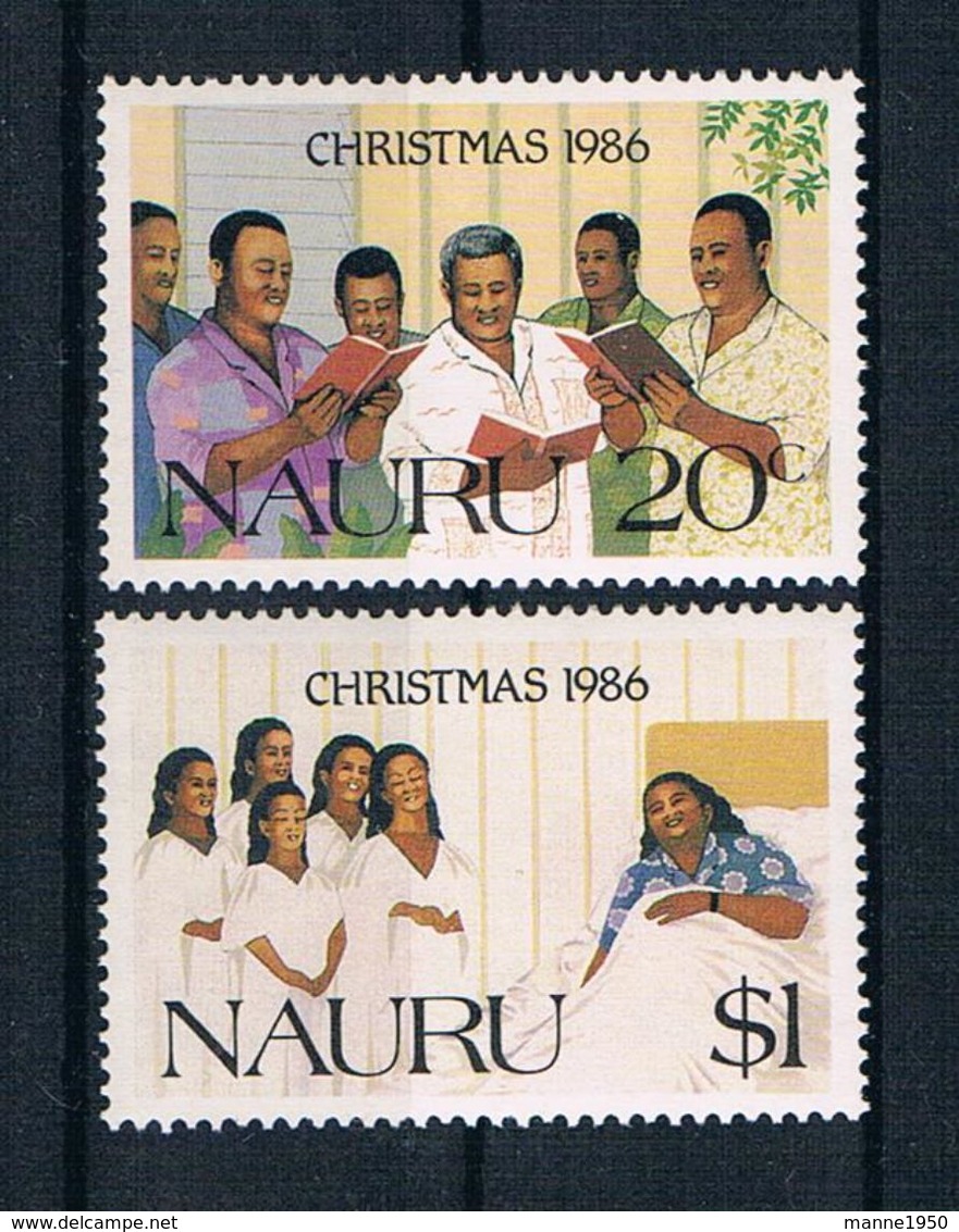 Nauru 1986 Weihnachten Mi.Nr. 328/29 Kpl. Satz ** - Nauru