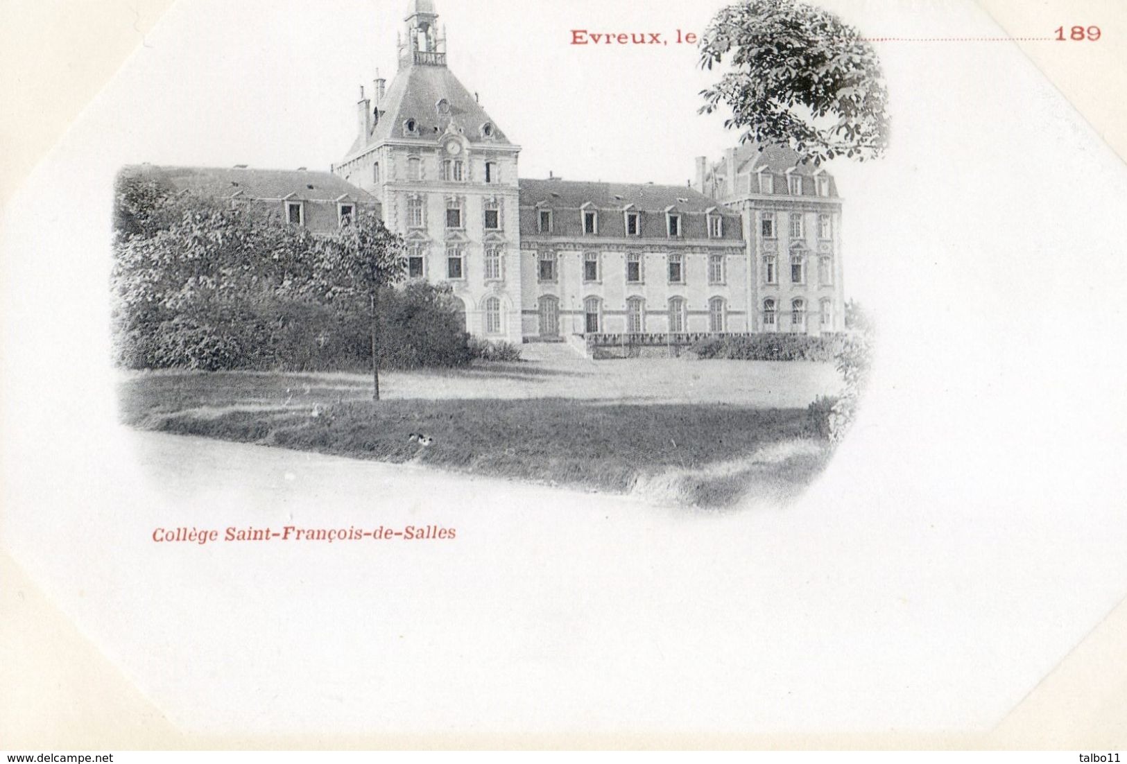 27 - Evreux 189.  - Cartes Nuage - Collège Saint Francois De Salles - Evreux