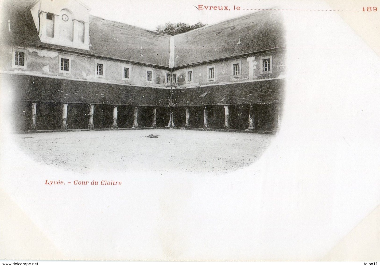 27 - Evreux 189.  - Cartes Nuage - Lycée - Cour Du Cloître - Evreux