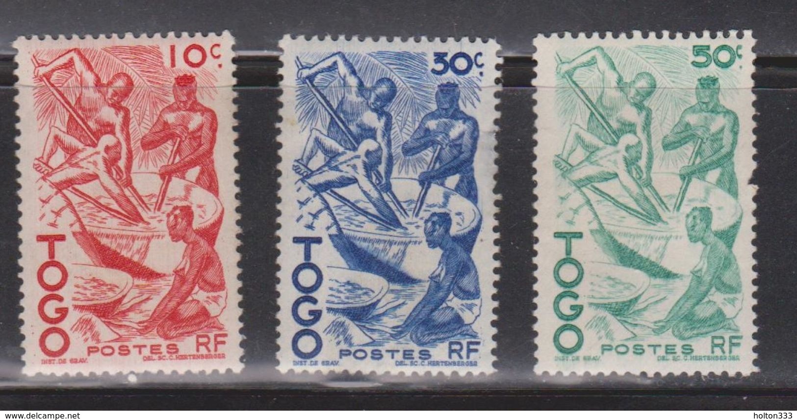 TOGO Scott # 309-11 MH - Used Stamps