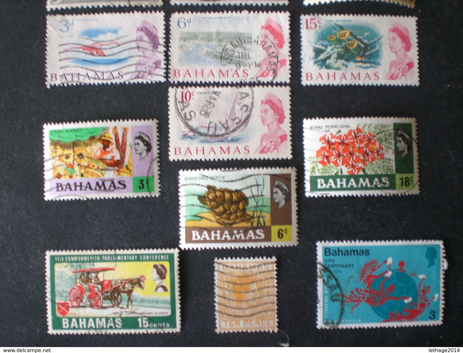 BAHAMAS Mix Lot Stock - Andere & Zonder Classificatie