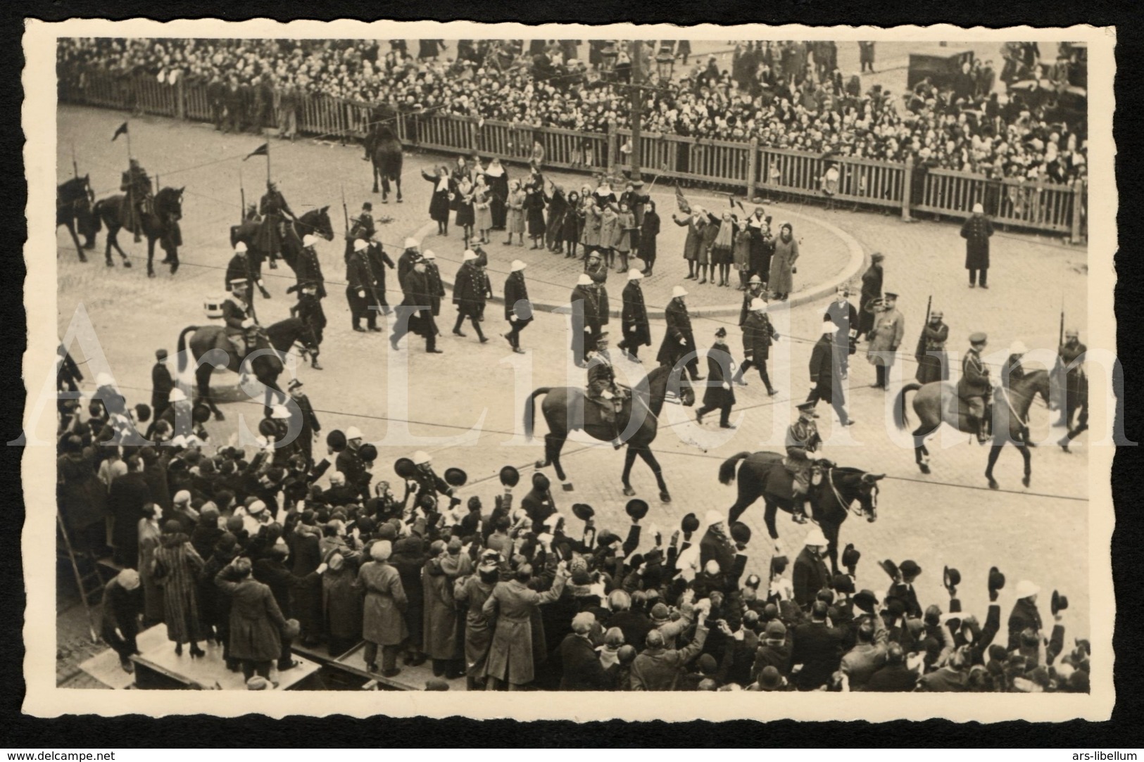 Postcard / ROYALTY / Belgique / Roi Leopold III / Koning Leopold III / Eedaflegging / L'avènement / 1934 / Bruxelles - Fêtes, événements